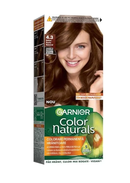 Vopsea Par Garnier Color Naturals Saten Auriu 4.3